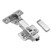 Петля GTV 3D с доводчиком, накладная   ZM-DCHC09-3DBEO
